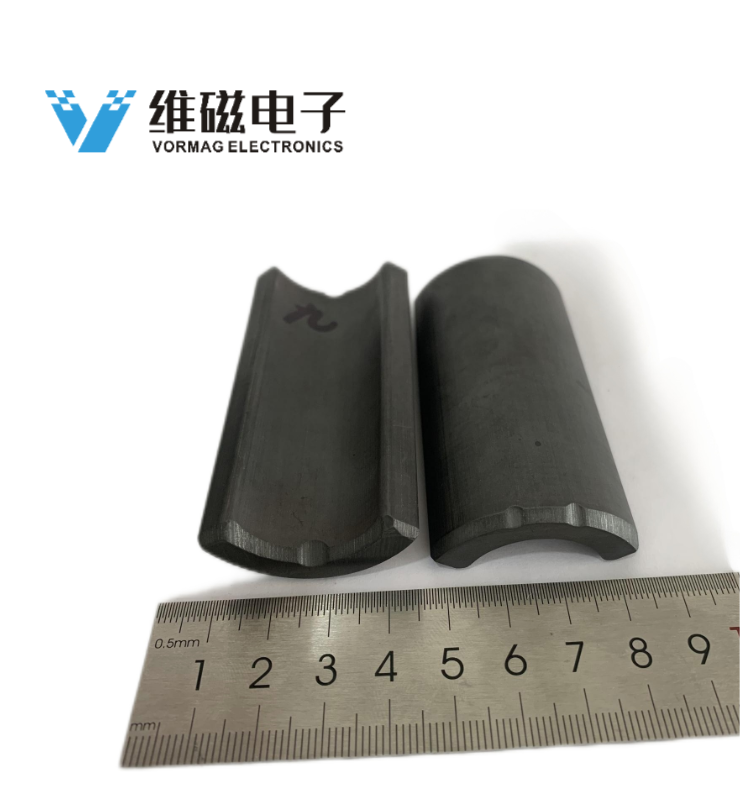 Permanent magnets hard ferrite magnets for compressor